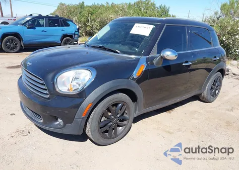 2013 Mini Countryman Cooper from USA, damaged, VIN WMWZB3C50DWM08833